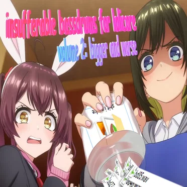 insufferable bassdrums for lolicore vol. 2: bigger and worse by sabato's vomit puddle - album cover