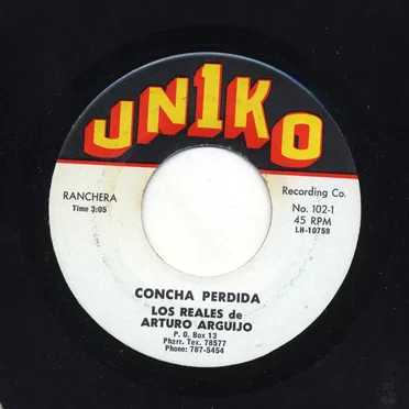 Concha perdida / Ya lo pagarás con Dios by Los Reales de Arturo Arguijo - album cover