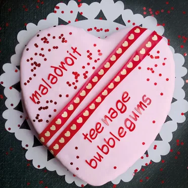 Valentine's Day Split 7" by Maladroit - album cover