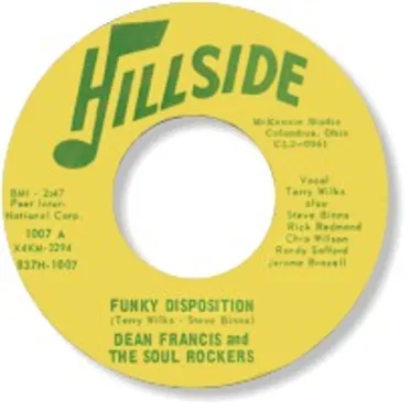 Funky Disposition / Tippin’ by Dean Francis and The Soul Rockers - album cover