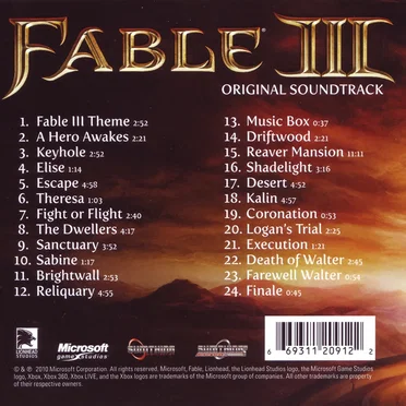 Fable III by Russell Shaw - album cover