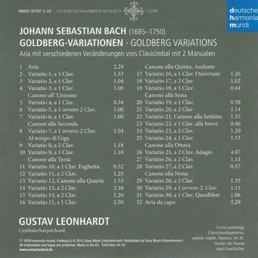 Gustav Leonhardt Plays Bach: Goldberg Variations / The Well-Tempered Clavier / The Art of the Fugue / Sonatas for Violin and Harpsichord / Organ Works