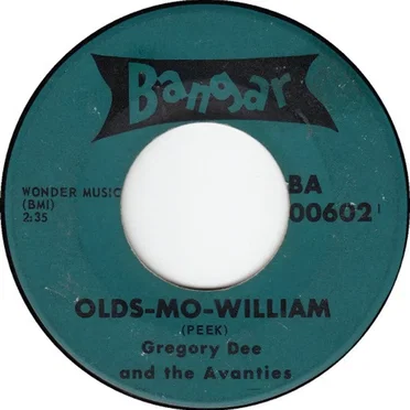 Olds-Mo-William by Gregory Dee and the Avanties - album cover