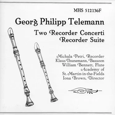Two Recorder Concerti / Recorder Suite