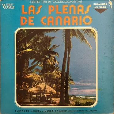 Las plenas de Canario by Manuel Jiménez - album cover