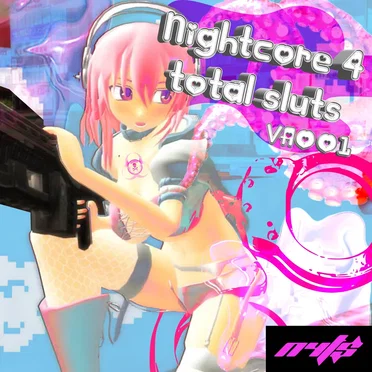 nightcore4totalsluts VA001 by Various Artists - album cover