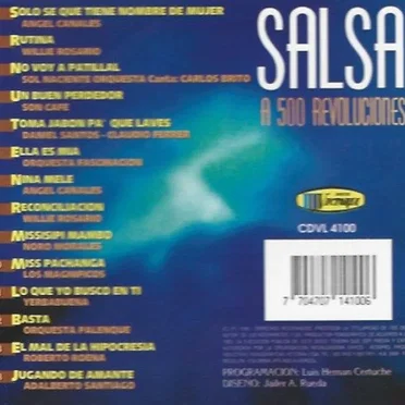 Salsa a 500 revoluciones by Various Artists - album cover