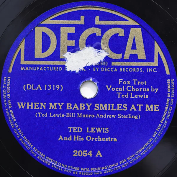 When My Baby Smiles at Me / She’s Funny That Way (I Got a Woman Crazy for Me)