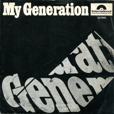 My Generation by The Roadhogs - album cover