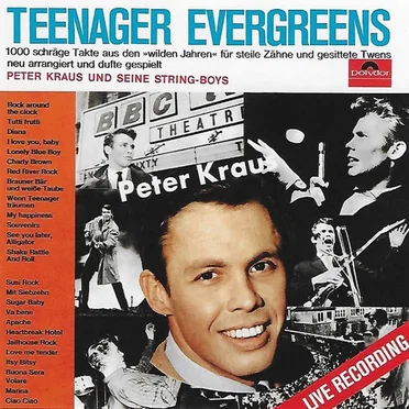 Teenager Evergreens by Peter Kraus - album cover