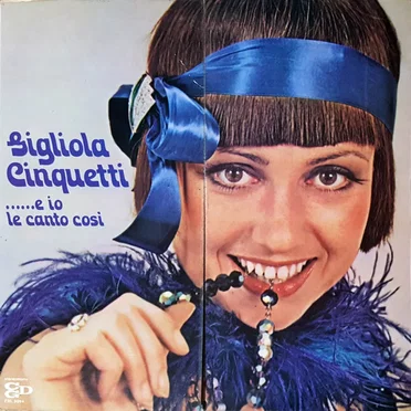 ...e io le canto così by Gigliola Cinquetti - album cover