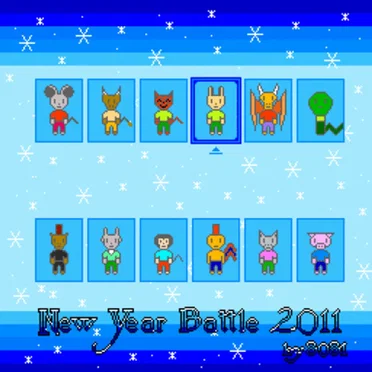 New Year Battle 2011 by Various Artists - album cover