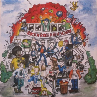 Rock ’n’ Roll High School by Meteor Seven - album cover