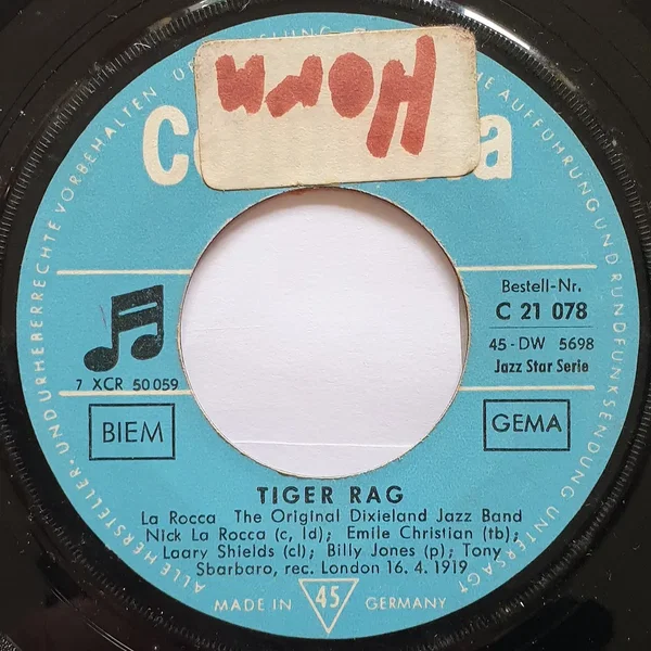 Tiger Rag / At the Jazz Band Ball