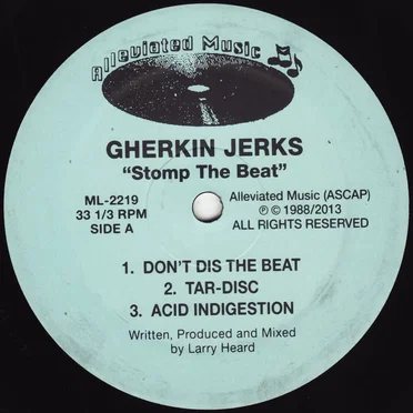 Stomp the Beat by Gherkin Jerks - album cover