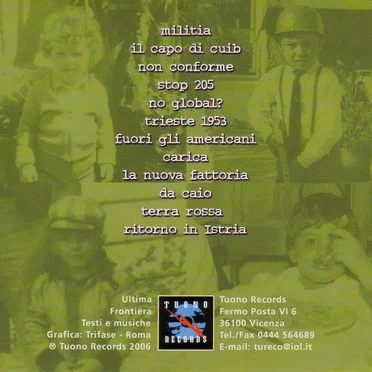 Non Conforme by Ultima Frontiera - album cover