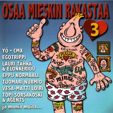 Osaa mieskin rakastaa 3 by Various Artists - album cover