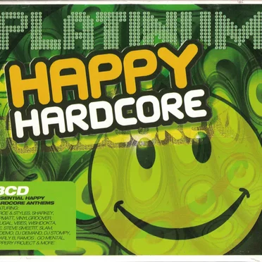 Platinum Happy Hardcore by Various Artists - album cover