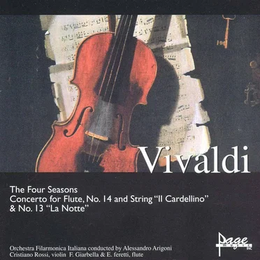 The Four Seasons / Concerto for Flute no. 14 and String "Il cardellino" / no. 13 "La Notte"