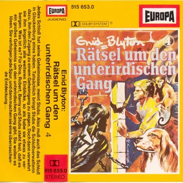 Rätsel-Serie, Folge 4: Rätsel um den unterirdischen Gang by Enid Blyton - album cover