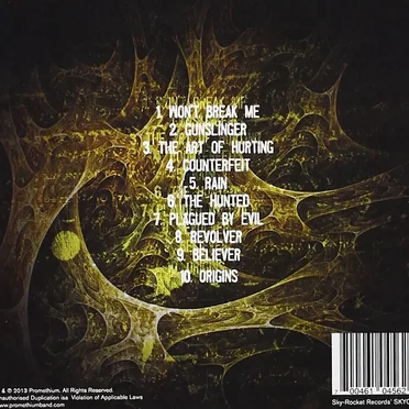 Origins by Promethium - album cover