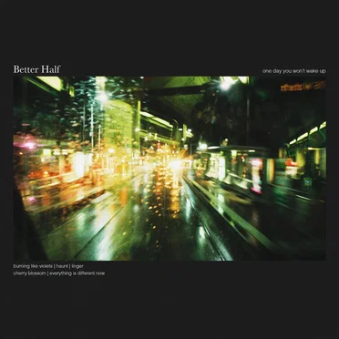 One Day You Won’t Wake Up by Better Half - album cover