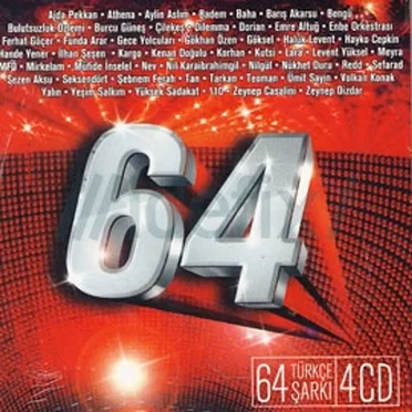 64 Türkçe Şarkı by Various Artists - album cover