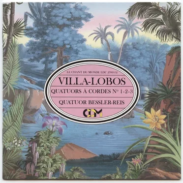 Villa-Lobos - Quarteto de Cordas 1, 2, 3