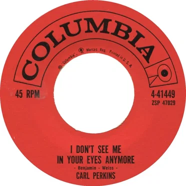 I Don’t See Me in Your Eyes Anymore