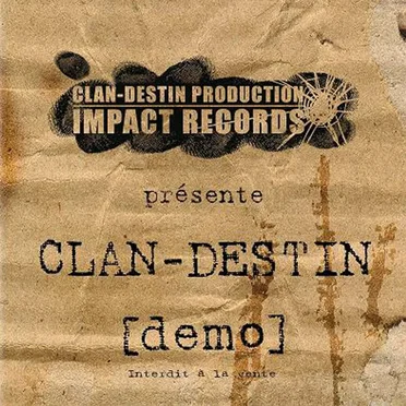 Interdit à la vente (demo) by Clan-Destin - album cover