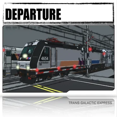 Departure by Trans-Galactic Express - album cover