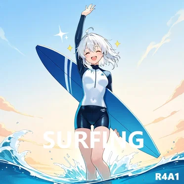 SURFING by R4A1 - album cover
