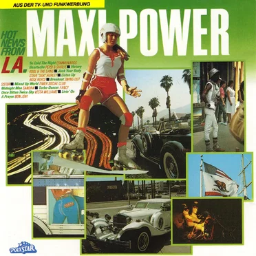 Maxi Power - Hot News From L.A. by Various Artists - album cover
