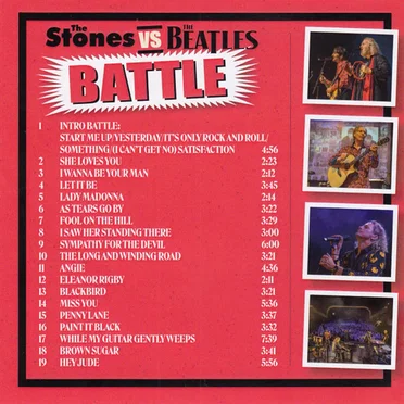 The Stones Vs The Beatles Battle by The Stones vs The Beatles Battle - album cover