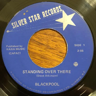 Standing Over There / Secrets by Blackpool - album cover