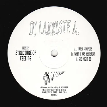 Structure of Feeling by DJ Laxxiste A - album cover