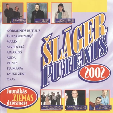Šlāgerputenis 2002 by Various Artists - album cover