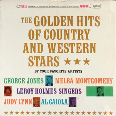 The Golden Hits of Country and Western Stars by Various Artists - album cover