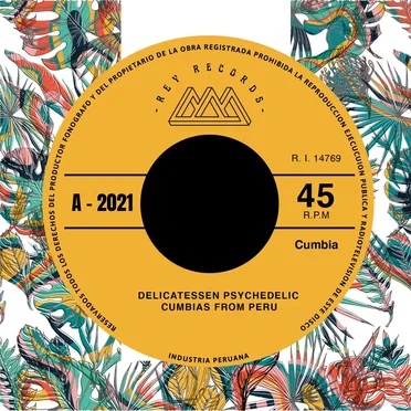 Delicatessen Psychedelic Cumbias From Peru by Various Artists - album cover