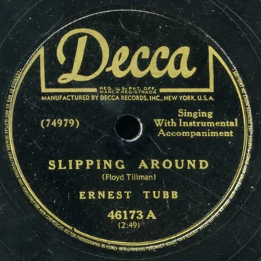 Slipping Around / My Tennessee Baby