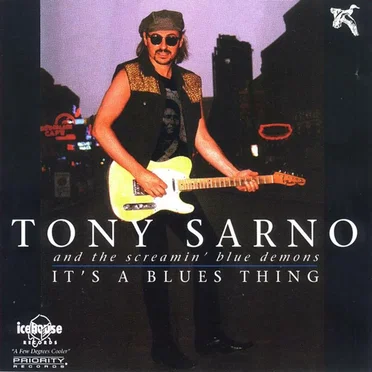 It's a Blues Thing by Tony Sarno and the Screamin' Blue Demons - album cover