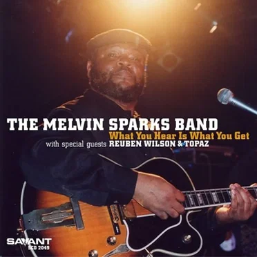 What You Hear Is What You Get by Melvin Sparks Band - album cover