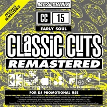 Mastermix Classic Cuts 15: Early Soul by Various Artists - album cover