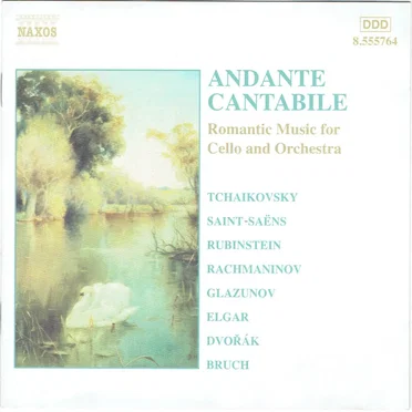 Andante Cantabile: Romantic Music for Cello and Orchestra by Various Artists - album cover