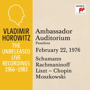 Vladimir Horowitz in Recital at Ambassador College Pasadena February 22 1976
