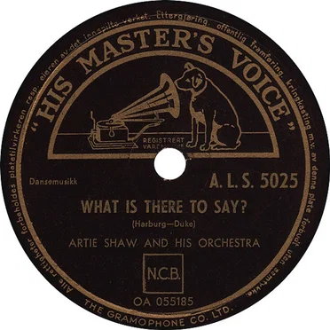 Say It With a Kiss / What Is There to Say?