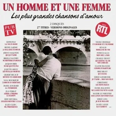 Un homme et une femme : Les plus grandes chansons d’amour by Various Artists - album cover