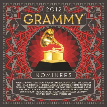 2012 GRAMMY Nominees by Various Artists - album cover