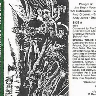 Consumed by the Dead by Phlegm - album cover