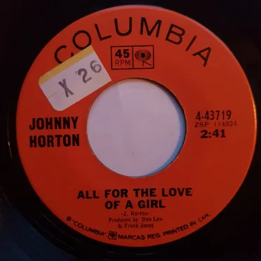 All for the Love of a Girl / Sam Magee